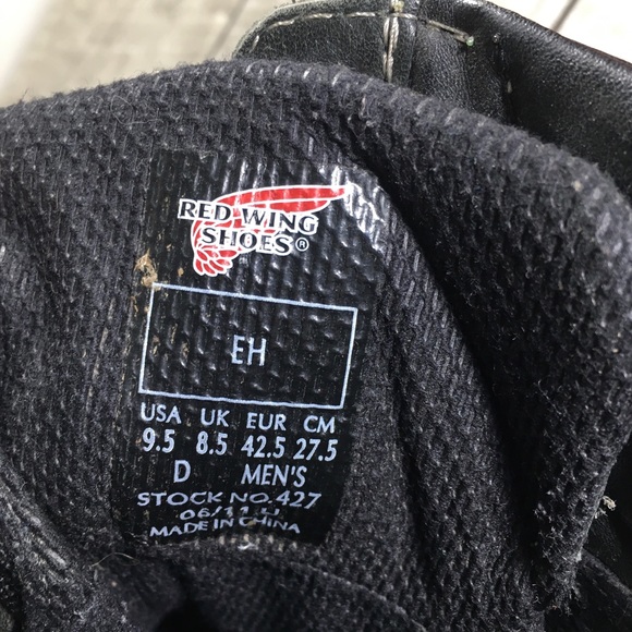 Red Wing #427 DynaForce Waterproof Gore-Tex Work Leather Men’s Boots Size 9.5 - Picture 11 of 11